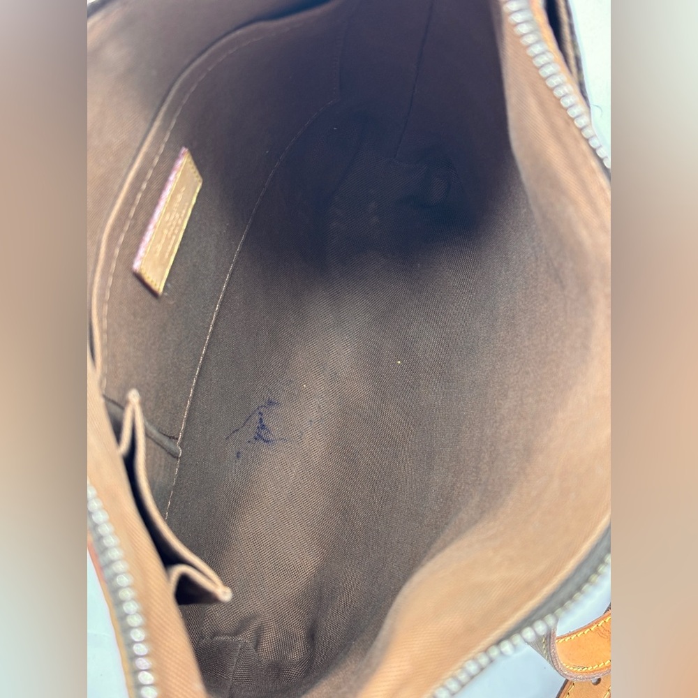 Auth. Louis Vuitton Odeon PM Monogram PVC Leather Shoulder Bag - Picture 13 of 16